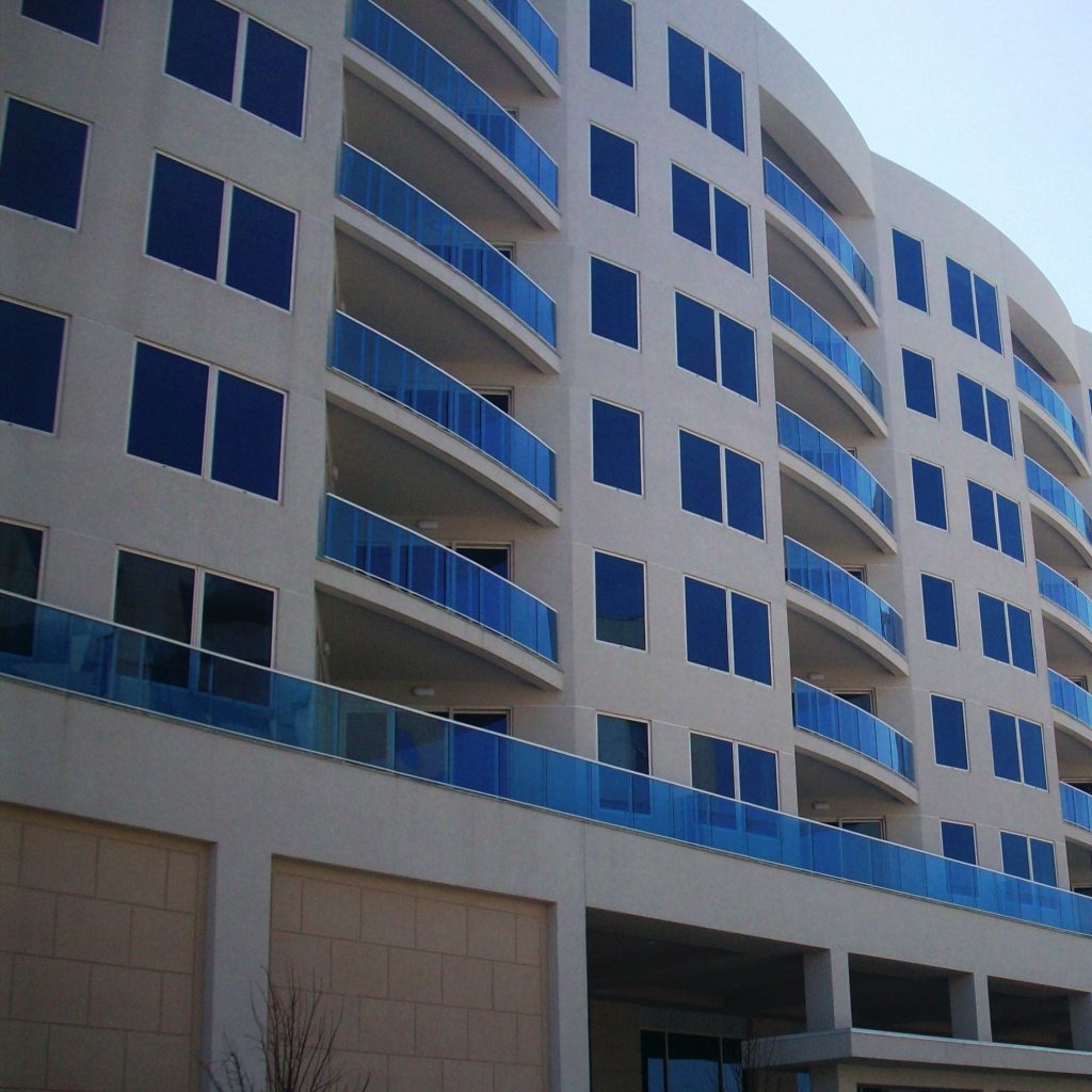 Custom Building Railings for Aqua Condominium, New York